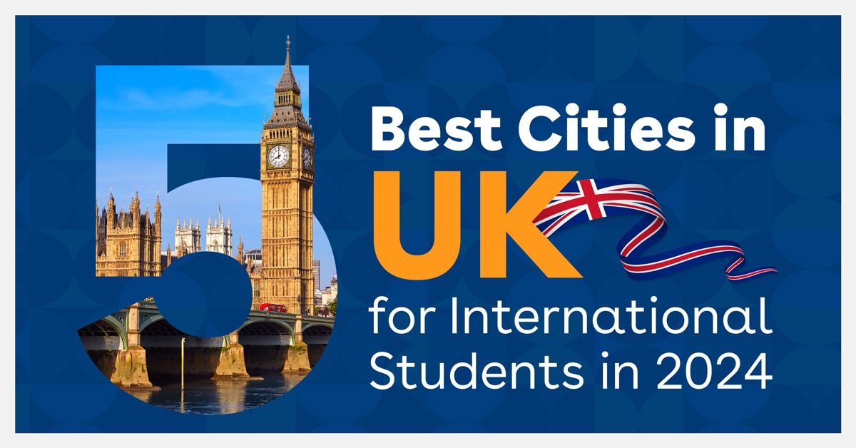 Top 5 Cities in the UK for Indian Students in 2025