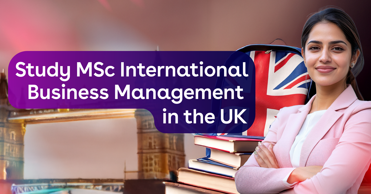 MSc International Business Management in UK 2026-27