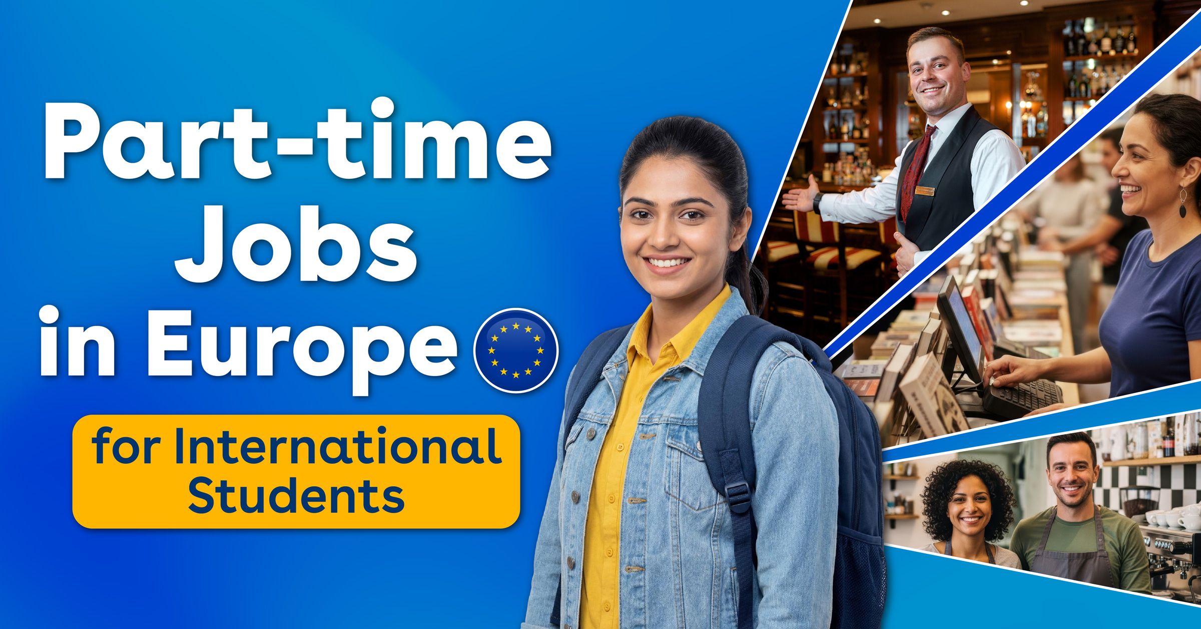 Part-Time Jobs in Europe for International Students 2026 | KC Overseas