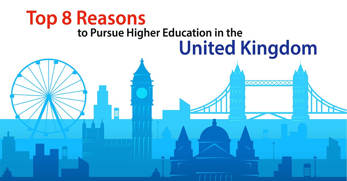 Top 8 Reasons to Pursue Higher Education in the United Kingdom