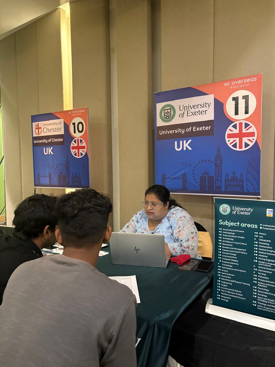 Education counselling session