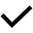 Checkmark with solid fill