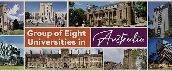 Group of Eight Universities in Australia 